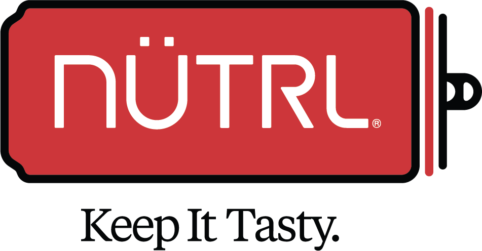Nutrl Vodka Seltzer Classic Cranberry Horizontal Black Outline Keep It Tasty Logo